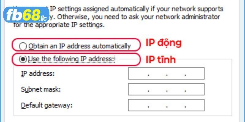 Đổi IP để khắc phục vấn đề thường gặp liên quan đến link bị chặn
